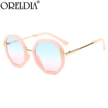 Load image into Gallery viewer, Polygon Metal Bee Children Sunglasses Decorative Lovely Kids Shade Eyewear Chit Irregular Shape Eyeglasses UV400