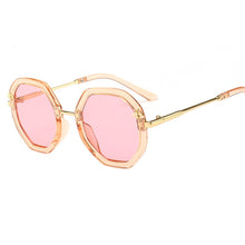 Load image into Gallery viewer, Polygon Metal Bee Children Sunglasses Decorative Lovely Kids Shade Eyewear Chit Irregular Shape Eyeglasses UV400