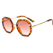 Load image into Gallery viewer, Polygon Metal Bee Children Sunglasses Decorative Lovely Kids Shade Eyewear Chit Irregular Shape Eyeglasses UV400