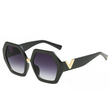 Load image into Gallery viewer, Polygonal Sunglasses Women  Brand Sun Glasses Personality Ladies Eyewears UV400 Goggles V-leg Glasses