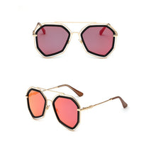 Load image into Gallery viewer, Polygonal sunglasses personality sunglasses European and American style man style sunglasses