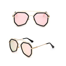 Load image into Gallery viewer, Polygonal sunglasses personality sunglasses European and American style man style sunglasses