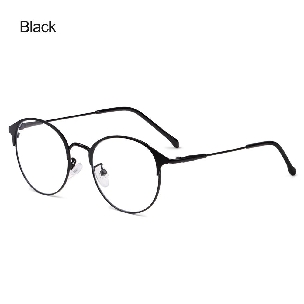 Occhiali da vista ultraleggeri con montatura in metallo portatile Occhiali da computer Occhiali anti-UV per raggi blu 