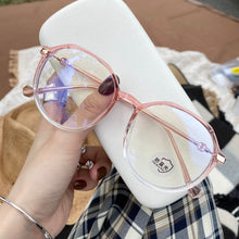 Load image into Gallery viewer, Prescription Frame Ultra Light Retro Round Frame Female  Glasses With Large Face