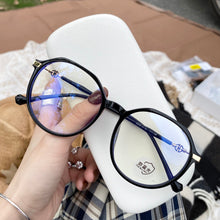 Load image into Gallery viewer, Prescription Frame Ultra Light Retro Round Frame Female  Glasses With Large Face