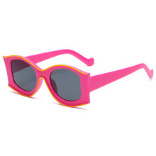 Load image into Gallery viewer, Punk Round Sunglasses Women Brand Designer Retro Sun Glasses Female Big Frame Vintage Trend Funny Party Oculos De Sol