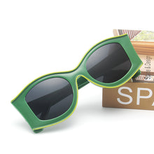 Load image into Gallery viewer, Punk Round Sunglasses Women Brand Designer Retro Sun Glasses Female Big Frame Vintage Trend Funny Party Oculos De Sol