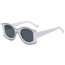 Load image into Gallery viewer, Punk Round Sunglasses Women Brand Designer Retro Sun Glasses Female Big Frame Vintage Trend Funny Party Oculos De Sol