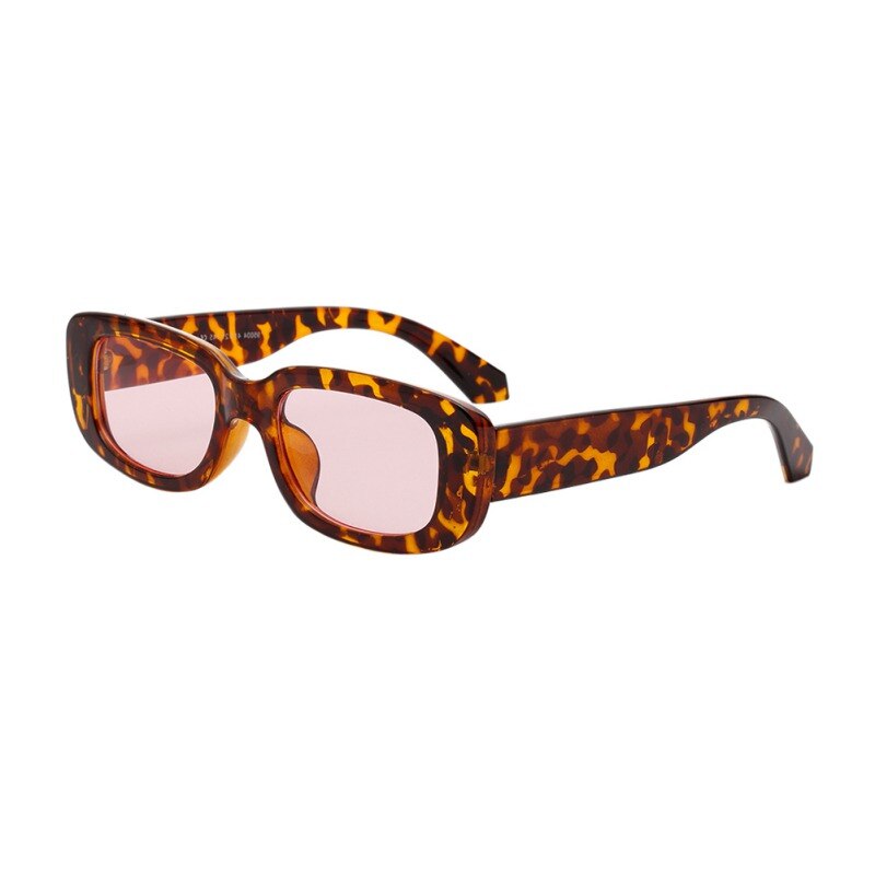 Punk Sun Glasses Frame PC Lens AC Travel Sunglasses Retro Small Oval Sunglasses for Women