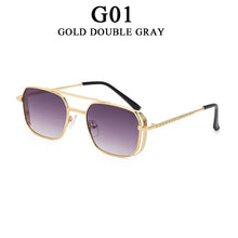 Load image into Gallery viewer, Punk Sunglasses For Men Red  Square Glasses Vogue Vintage Oculos De Sol Masculino Lunette De Soleil Homme Okulary