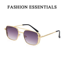 Load image into Gallery viewer, Punk Sunglasses For Men Red  Square Glasses Vogue Vintage Oculos De Sol Masculino Lunette De Soleil Homme Okulary