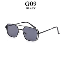Load image into Gallery viewer, Punk Sunglasses For Men Red  Square Glasses Vogue Vintage Oculos De Sol Masculino Lunette De Soleil Homme Okulary