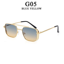 Load image into Gallery viewer, Punk Sunglasses For Men Red  Square Glasses Vogue Vintage Oculos De Sol Masculino Lunette De Soleil Homme Okulary