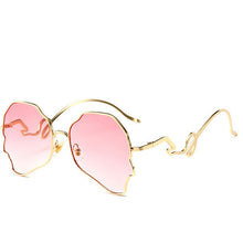 Load image into Gallery viewer, Punk Sunglasses Women Men Colorful Lens Sun Glasses Shades Eyewear Lady  Metal Frame Human Head Eyeglasses UV400