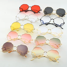 Load image into Gallery viewer, Punk Sunglasses Women Men Colorful Lens Sun Glasses Shades Eyewear Lady  Metal Frame Human Head Eyeglasses UV400