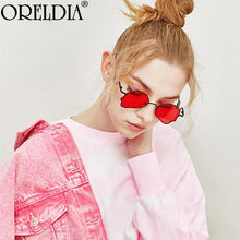 Load image into Gallery viewer, Punk Sunglasses Women Men Colorful Lens Sun Glasses Shades Eyewear Lady  Metal Frame Human Head Eyeglasses UV400