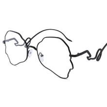 Load image into Gallery viewer, Punk Sunglasses Women Men Colorful Lens Sun Glasses Shades Eyewear Lady  Metal Frame Human Head Eyeglasses UV400