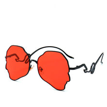 Load image into Gallery viewer, Punk Sunglasses Women Men Colorful Lens Sun Glasses Shades Eyewear Lady  Metal Frame Human Head Eyeglasses UV400