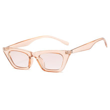 Load image into Gallery viewer, Rectangle Cat Eye Style Women‘s Sunglasses Geomitric Decoration Sun Glasses Candy Color Internet Celebrity Recommend