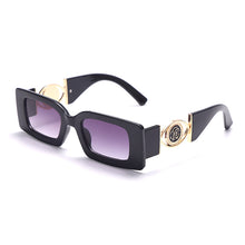 Load image into Gallery viewer, Rectangle Sunglasses  Brand Designer Sun Glasses Women Men Trend Transparent Blue Eyewear Female Glasses UV400