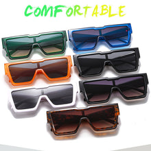 Load image into Gallery viewer, Rectangle Sunglasses Oversized Frames Sun Glasses Women Punk Piece Eyeglasses Lady  Brand Designer Eyewear UV400