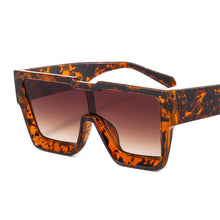 Load image into Gallery viewer, Rectangle Sunglasses Oversized Frames Sun Glasses Women Punk Piece Eyeglasses Lady  Brand Designer Eyewear UV400