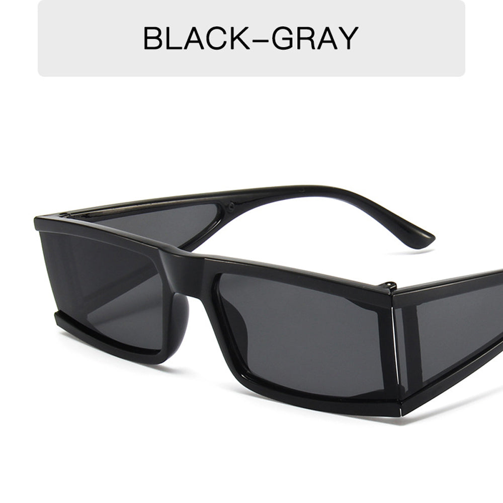 Rectangle Sunglasses Women Oversized Mirror Men Shades Glasses  Brand Trend Unique Female Eyewear