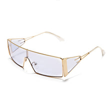 Load image into Gallery viewer, Rectangle Sunglasses Women Oversized Mirror Men Shades Glasses  Brand Trend Unique Female Eyewear