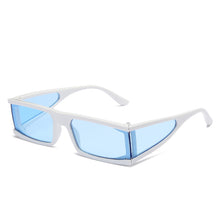 Carica l&#39;immagine nel visualizzatore di Gallery, Occhiali da sole rettangolari da donna specchietto con montatura piccola occhiali da uomo occhiali tendenza marca occhiali femminili Oculos De Sol