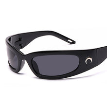 Load image into Gallery viewer, Rectangular Sunglasses Women Outdoor Sports Small Frame Sun Glasses Black Vintage Driver Shades Goggles Oculos De Sol