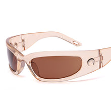 Load image into Gallery viewer, Rectangular Sunglasses Women Outdoor Sports Small Frame Sun Glasses Black Vintage Driver Shades Goggles Oculos De Sol