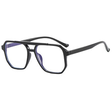 Load image into Gallery viewer, Retro Double Bridge Glasses Frame Women Men Anti Blue Light Eyeglasses Students PC Transparent Spectacles 7 Colors