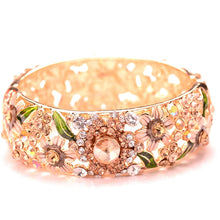 Carica l'immagine nel visualizzatore di Gallery, Braccialetto di abbellimento di cristallo di design in stile etnico retrò di moda, regalo per feste di nascita, pietre preziose sciolte, gioielli per il corpo 