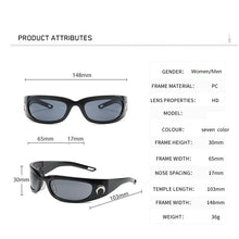 Load image into Gallery viewer, Retro  Moon Sunglasses Women Men Brand Design Male Female Beach Oculos de sol feminino Vintage Sun Glasses UV400