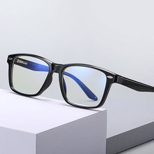Load image into Gallery viewer, Retro  Plastic Frame Glasses Full Rim Anti-Blue Ray Myopia Spectacles with Spring Hinges Unisex