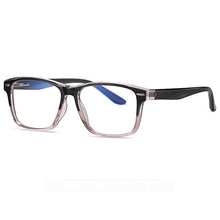 Load image into Gallery viewer, Retro  Plastic Frame Glasses Full Rim Anti-Blue Ray Myopia Spectacles with Spring Hinges Unisex