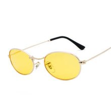 Load image into Gallery viewer, Retro Oval Sunglasses Women 2023 Vintage Women's oculos de sol Brand Designer Sun Glasses Men Shades Glasses UV400