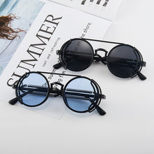Load image into Gallery viewer, Retro Round  Sunglasses Women Sunglasses Lens Alloy Female Eyewear Frame Driver Sun Glasses Goggles Car Accessories