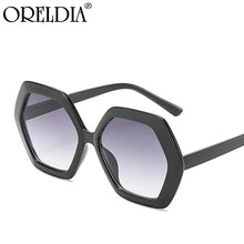 Load image into Gallery viewer, Retro Sunglasses Ladies Hexagon Big Frame Sunglasses Famous Designer Brand Glasses 2023 Latest Sunglasses UV400