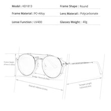 Load image into Gallery viewer, Retro Sunglasses for Men Women Vintage Round Glasses  Men Sunglasses Small Cool Style Lunette Soleil Homme UV400