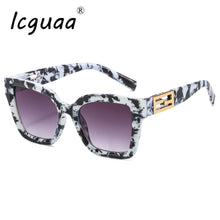Carica l&#39;immagine nel visualizzatore di Gallery, Retro Sunglasses gafas de sol mujer Hollow Metal Frame Cat Eye Glasses &amp;oacute;culos de sol feminino Sunglasses