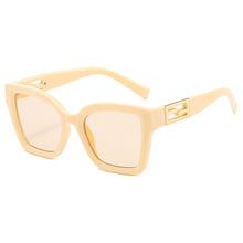 Carica l&#39;immagine nel visualizzatore di Gallery, Retro Sunglasses gafas de sol mujer Hollow Metal Frame Cat Eye Glasses &amp;oacute;culos de sol feminino Sunglasses