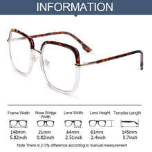 Load image into Gallery viewer, Retro Vision Care Big Computer Goggles Anti-UV Blue Rays Glasses Eyewear Eyeglasses