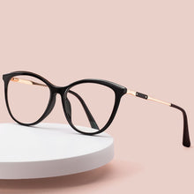 Load image into Gallery viewer, Retro Women Cat Eye Glasses Frames Optical Eyeglasses Frame Myopia Ultra-light TR90 Alloy Prescription Eyewear 2023 New