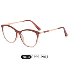 Load image into Gallery viewer, Retro Women Cat Eye Glasses Frames Optical Eyeglasses Frame Myopia Ultra-light TR90 Alloy Prescription Eyewear 2023 New