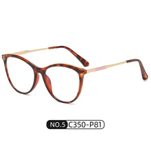 Load image into Gallery viewer, Retro Women Cat Eye Glasses Frames Optical Eyeglasses Frame Myopia Ultra-light TR90 Alloy Prescription Eyewear 2023 New