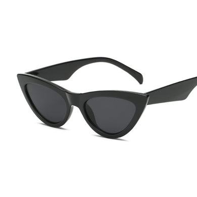 Retro Women Sunglasses Cat Mirror Glasses Metal Cat Eye Sunglasses Women Brand Designer  Square Style