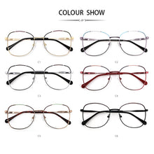 Load image into Gallery viewer, Retro Women&#39;s Decorative Glasses Optical Female Computer Prescription Glasses Frame For Women Round Reading Glasses New