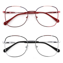 Load image into Gallery viewer, Retro Women&#39;s Decorative Glasses Optical Female Computer Prescription Glasses Frame For Women Round Reading Glasses New