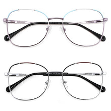 Load image into Gallery viewer, Retro Women&#39;s Decorative Glasses Optical Female Computer Prescription Glasses Frame For Women Round Reading Glasses New
